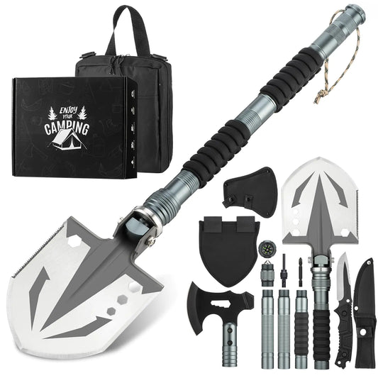 ZenMaster Multi-Tool Survival Shovel and Axe