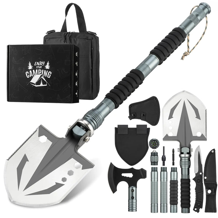 ZenMaster Multi-Tool Survival Shovel and Axe