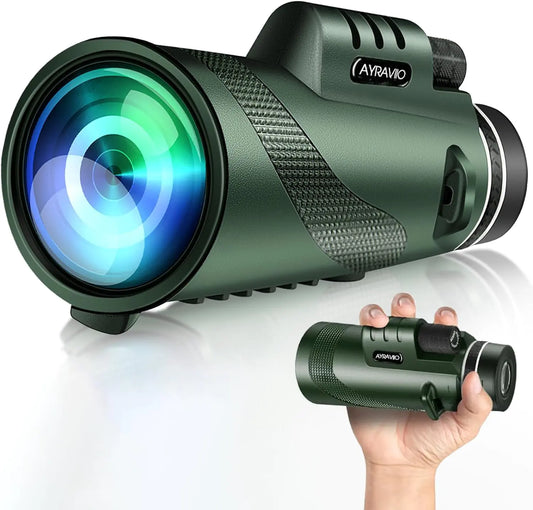 Adventure Scope - 10x42 High Power Monocular for Men